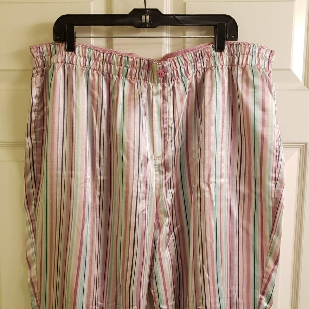 Lane Bryant/Cacique Satin Pajama Pants, Size 22/24